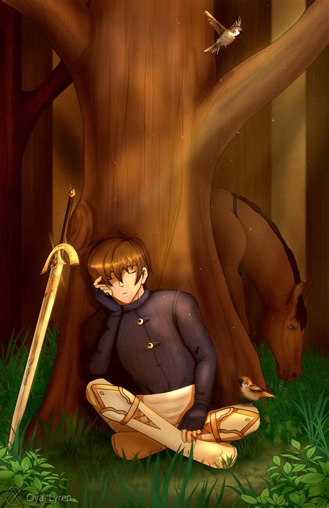 ArtStation - Leif from Fire Emblem-- Zine Work