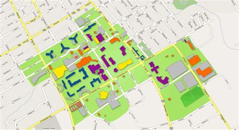 Interactive Campus Map | Campus map, Undergraduate education, Chester ...