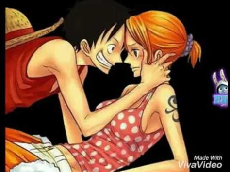 Nami x luffy kiss - YouTube