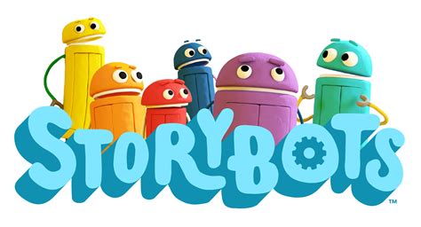 Logo StoryBots avec personnages PNG transparents - StickPNG