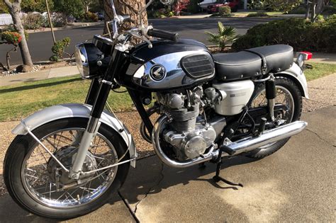 No Reserve: 1965 Honda CB450 Black Bomber for sale on BaT Auctions ...