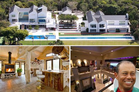 Inside Tiger Woods' £41m Florida mansion with a four-hole golf practice ...