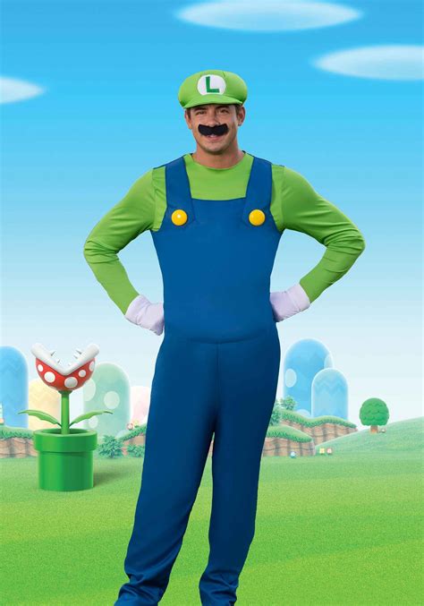 23 Super Mario And Luigi Halloween Costumes | Mens Adult Super Mario ...