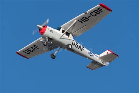 Cessna 150 Propeller Plane Departing from Altenrhein in Switzerland ...