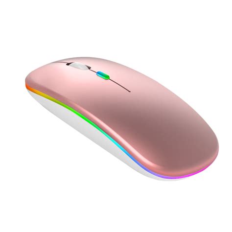 AIHOME Wireless Gaming Mouse Rechargeable RGB Luminous Mouse Curosr ...