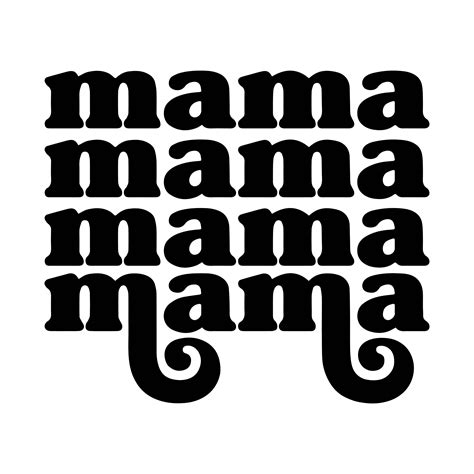 Retro Mama Decal Files cut files for cricut svg png dxf | Etsy