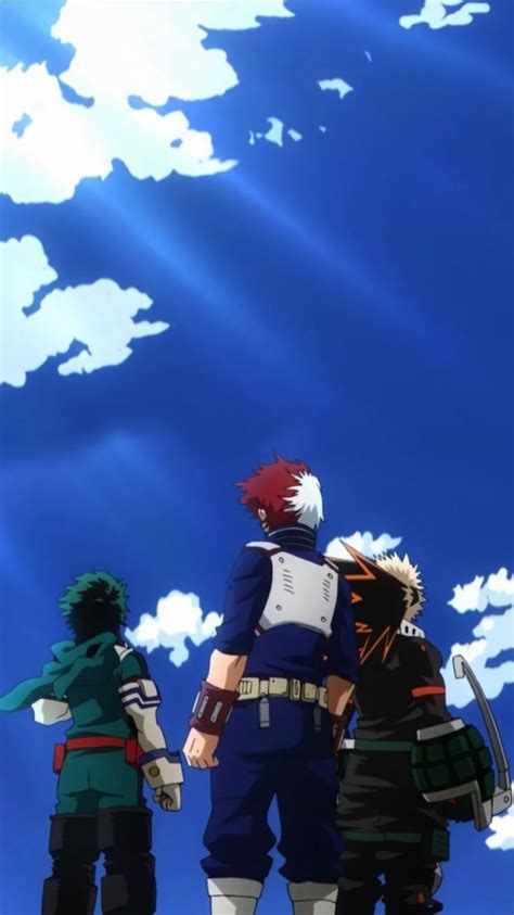 The best trio ever°♡♡ | Anime, Hero wallpaper, Academia wallpaper