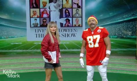 Travis Kelce's reaction to Taylor Swift Halloween costumes - Football ...