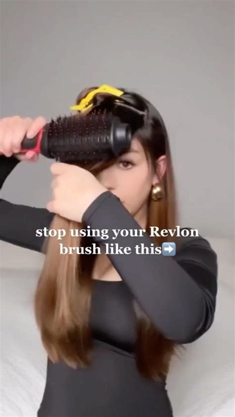 Revlon 1100 Dryer Brush Tutorial #ad #shopnow #linkinbio #hair #hairgoals