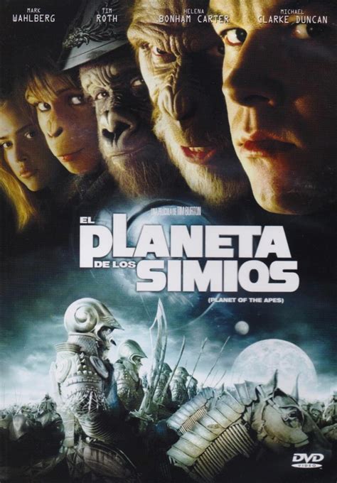 El Planeta De Los Simios 2001 Tim Burton Pelicula Dvd - $ 129.00 en ...