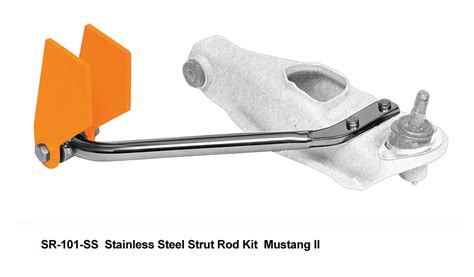 POLISHED STAINLESS STEEL TUBE STRUT ROD KIT (SR-101-SS) - HEIDTS