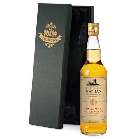 Valentine's Day Personalised Bottle of Whisky | The Gift Experience