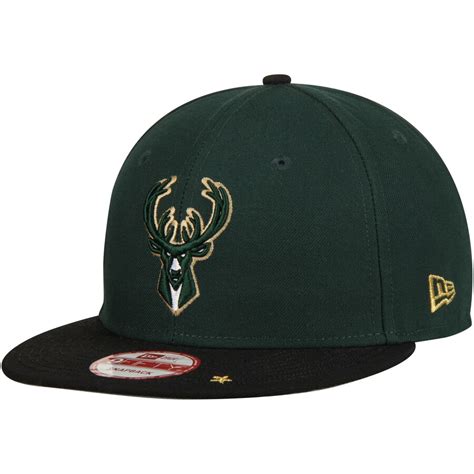 Milwaukee Bucks New Era Current Logo Star Trim Commemorative Champions ...