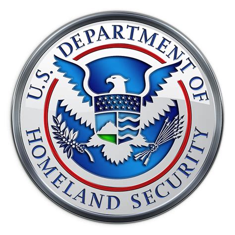 Department of Homeland Security - D H S Emblem on Red Velvet T-Shirt ...