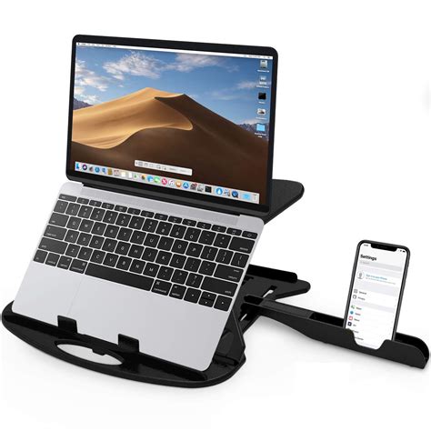 STRIFF Adjustable Laptop Stand Patented Riser Ventilated Portable ...