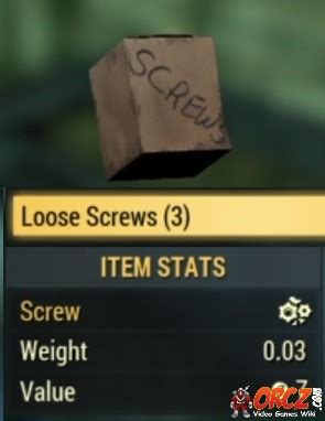 Fallout 76: Loose Screws - Orcz.com, The Video Games Wiki