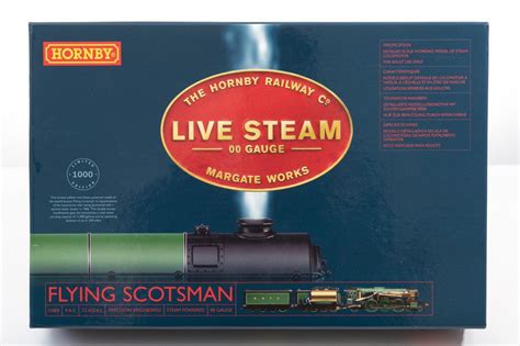 Limited Edition Live Steam Flying Scotsman OO Gauge Model - Branded ...