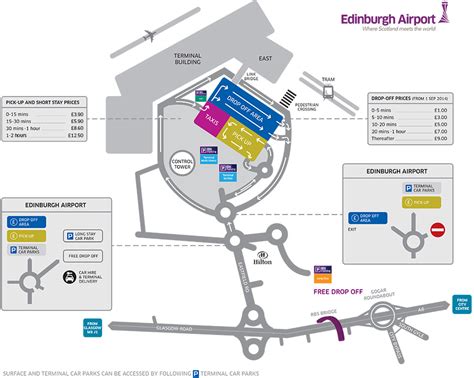 Car park map | Edinburgh Airport