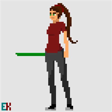 [GIF] OC: Redd Idle Animation by Only-Pixels on DeviantArt