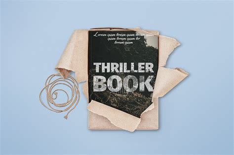 Thriller book cover design by sharmin_designs on Dribbble