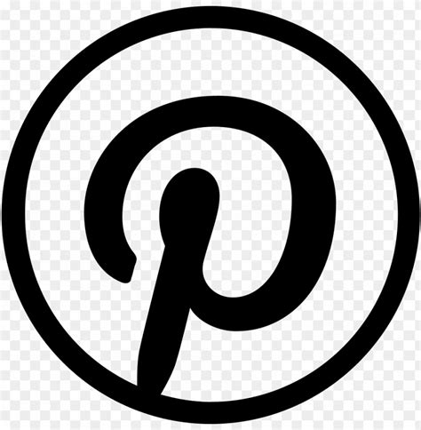 Get a high-quality pinterest logo png for your design needs