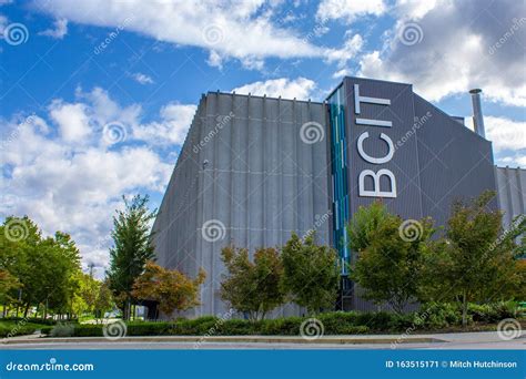 BCIT British Columbia Institute of Technology Sign Editorial Photo ...