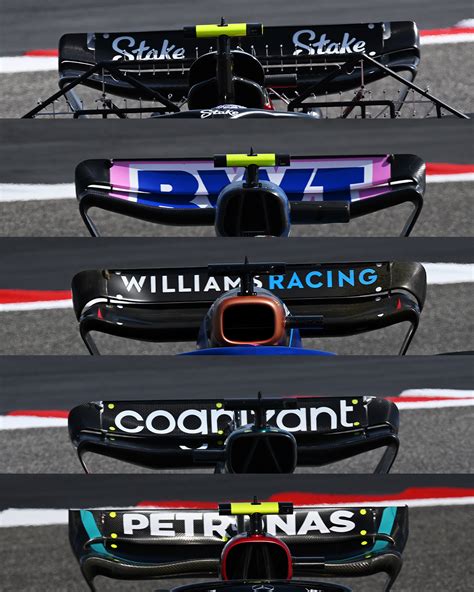 The 2023 Rear Wings For The 2023 F1 Cars - Formula 1 Blog and News