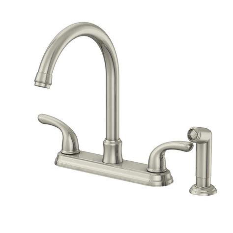 Glacier Bay Kitchen Faucet - Glacier Bay Builders 2-Handle Standard ...