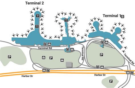 SAN airport pick up and drop off