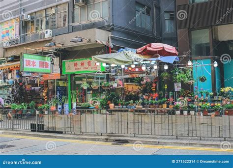 A Street Scape of Fortress Hill, Hong Kong, March 8 2023 Editorial ...