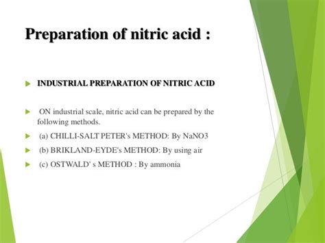 Nitric acid Preparation & Uses Raw materials, Flow sheet diagram uni…