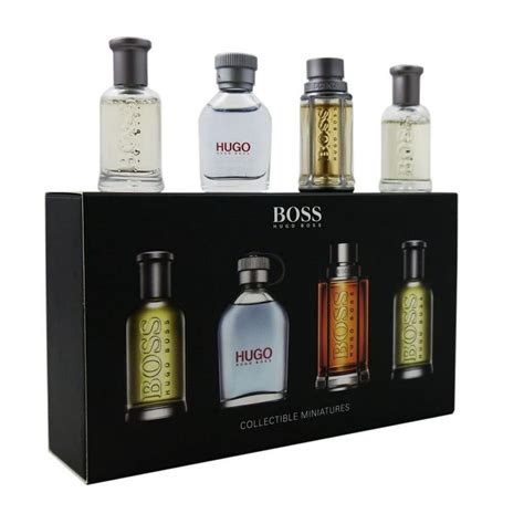 Hugo Boss - Hugo Boss collectible miniatures 2x bottled, hugo man, the ...