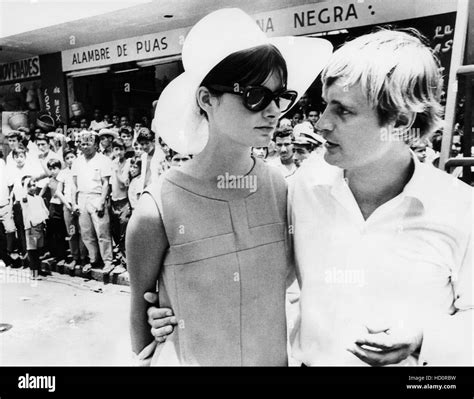 David McCallum, right, with his second wife, Katherine Carpenter, in ...