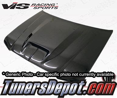 VIS SRT Style Carbon Fiber Hood - 05-10 Chrysler 300c 4dr 05CY300C4DSRT ...