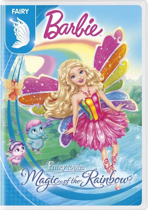 Barbie Fairytopia: Magic of The Rainbow 2016 DVD with New Artwork ...