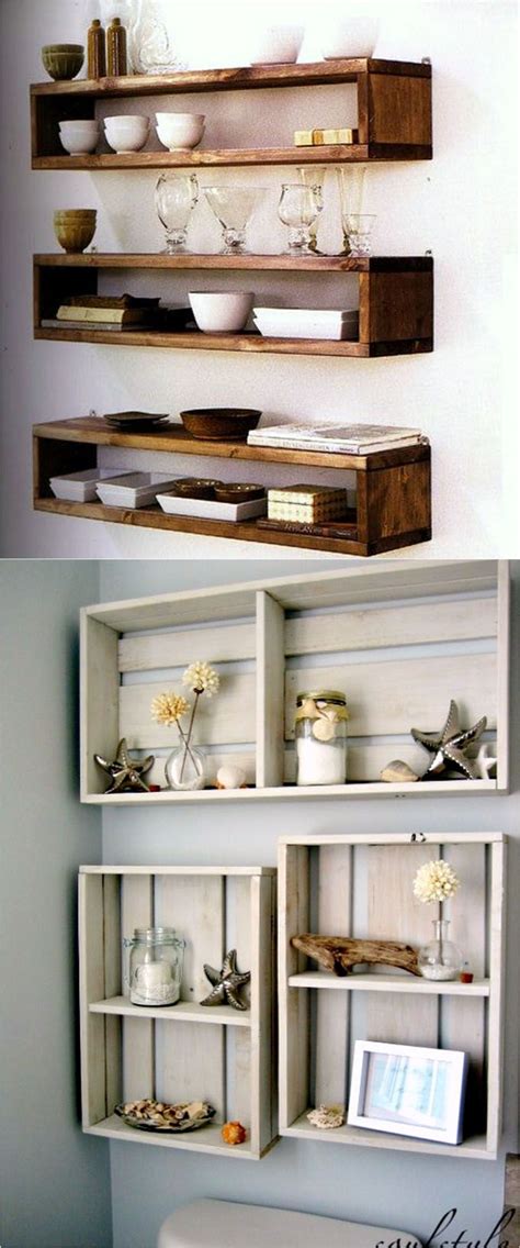 16 Easy and Stylish DIY Floating Shelves & Wall Shelves - A Piece Of ...