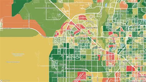 Surprise, AZ Violent Crime Rates and Maps | CrimeGrade.org