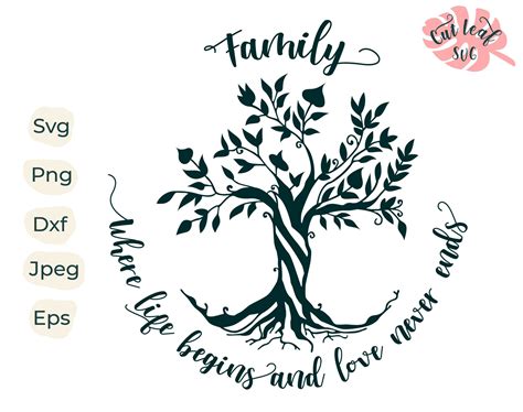 Family Tree Svg, Tree Svg, Family Svg, Tree of Life Svg, Tree of Life ...