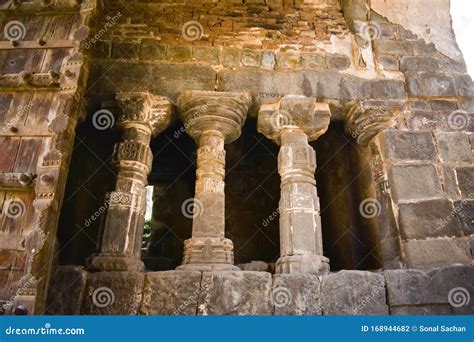 Devgiri Fort Entry Gate Of Grate Fort Minar. Top Fire Power Royalty ...