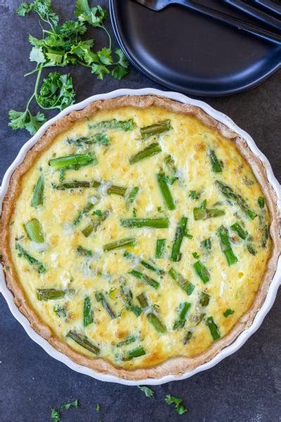 The Best Asparagus Quiche Recipe - Momsdish