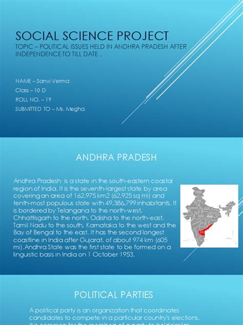 Social Science Project | PDF | Politics Of India