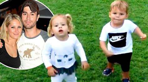 Anna Kournikova & Enrique Iglesias Share Rare Video Of Twins