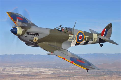 Spitfire Plane Engine