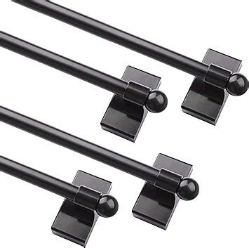 Amazon.com: Magnetic Curtain Rods Multi-Use Adjustable Appliance Metal ...