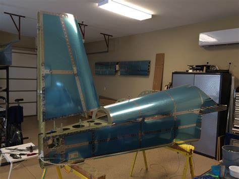 Rear Fuselage - Sec. 10 thru 12 - Carl & Rafael's RV 14A Builders Site