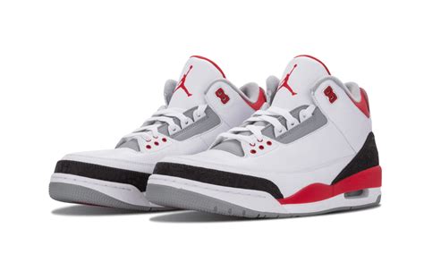 Jordan 3 Fire Red Girls