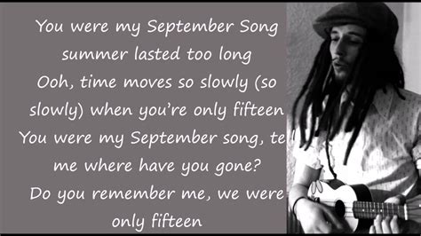 JP Cooper September Song Lyrics - YouTube