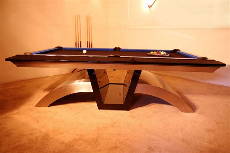 Hand Crafted Contemporary Billiards Table, by Mavera Custom Designs ...