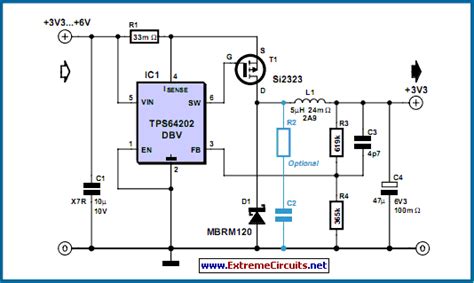 Step-Down Converter Controller circuit diagram and instructions