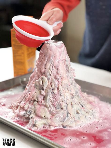 Learn how to make a volcano that erupts! This volcano is made of salt ...